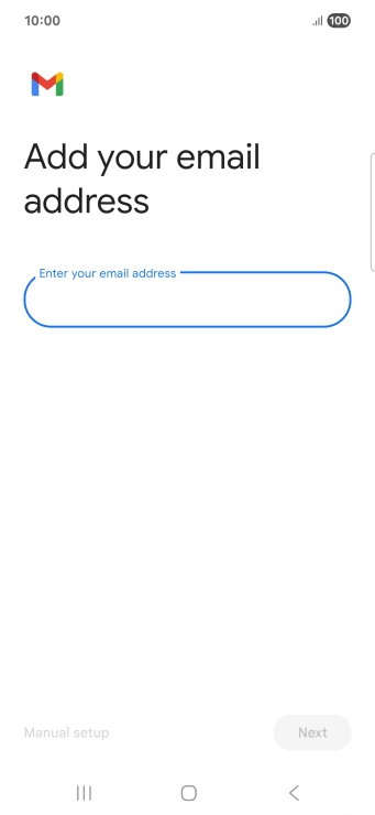 Press the field below 