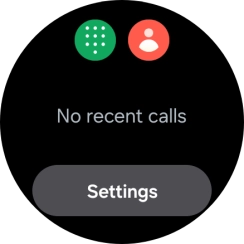 Press the keypad icon and key in the required number.