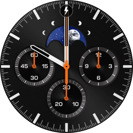 When the battery charging icon is displayed, the battery is charging.