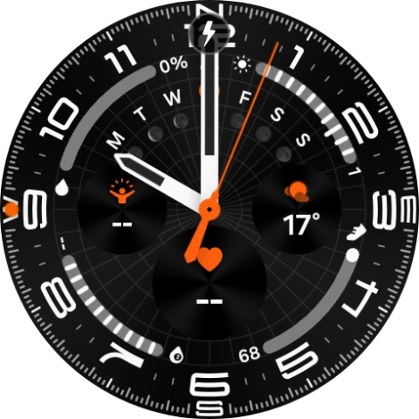 When the battery charging icon is displayed, the battery is charging.