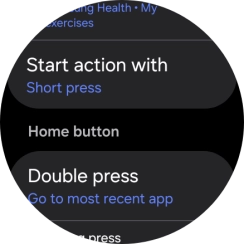 Press Start action with.