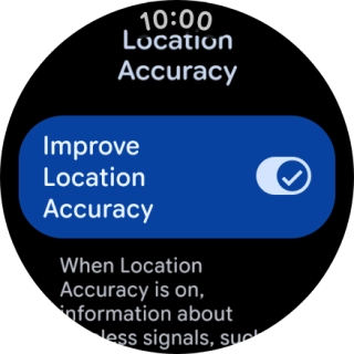 If you press the indicator next to 