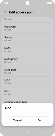 Key in 272 and press OK.