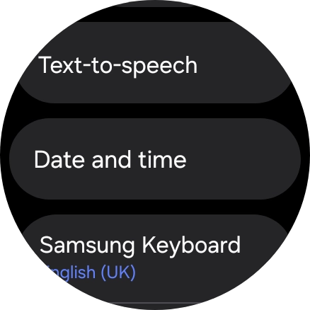 Press Date and time.