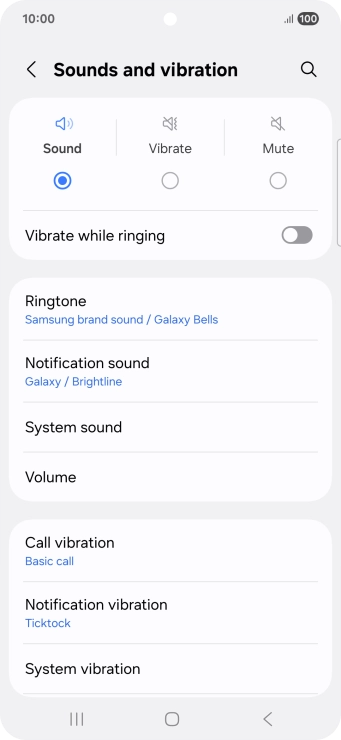 Press Ringtone.