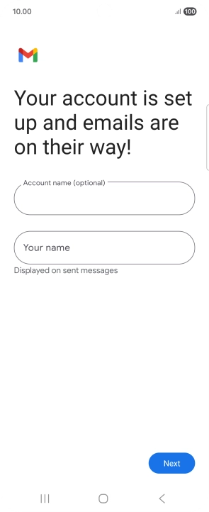 Press the field below 