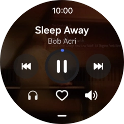 Press arrow right to go to the next audio file.