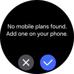 Press the confirm icon.