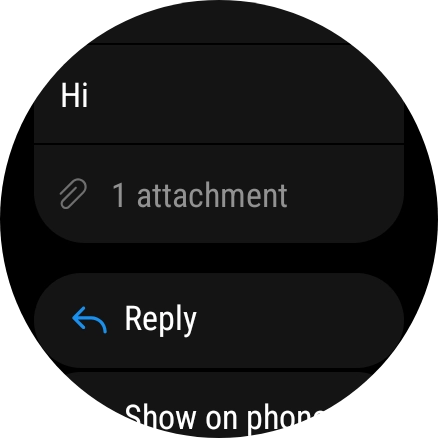 Press Reply.