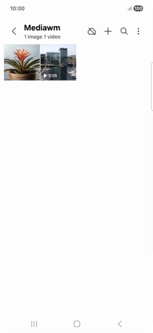 Press and hold any picture or video.