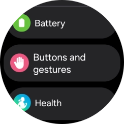 Press Buttons and gestures.