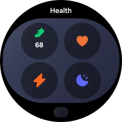 Press the required widget to open it.