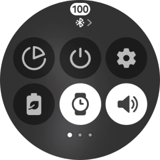 Press the sound mode icon the necessary number of times to turn silent mode on or off.
