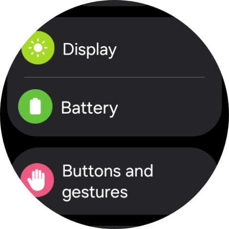 Press Buttons and gestures.