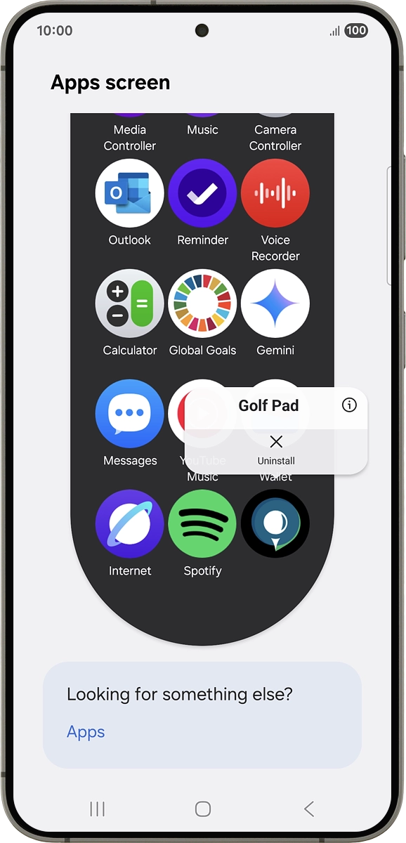 On your phone: Press Uninstall.