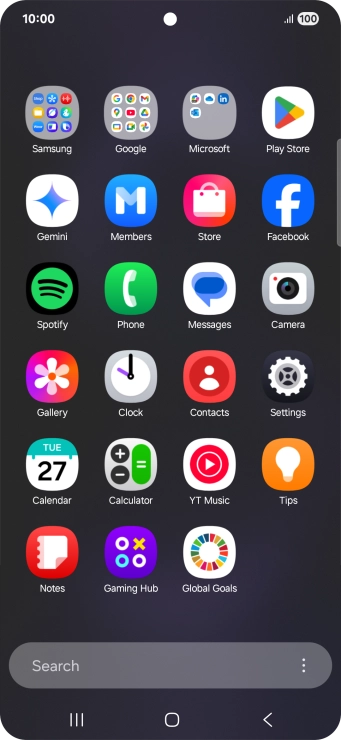 Press Gemini. If prompted, follow the instructions on the screen to turn on the function.