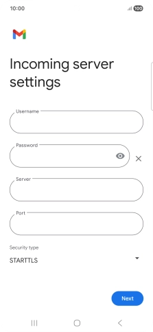 Press the field below 