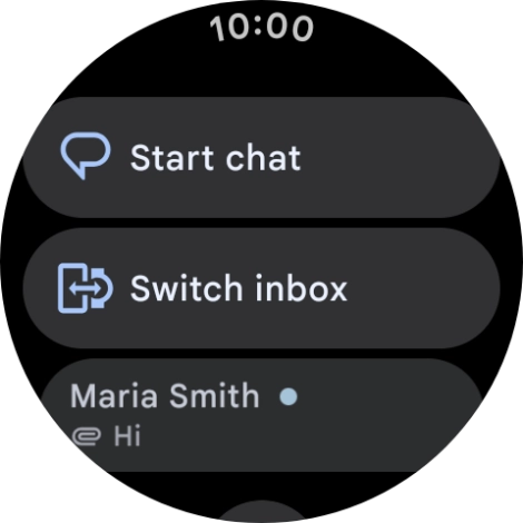 Press the required picture message.