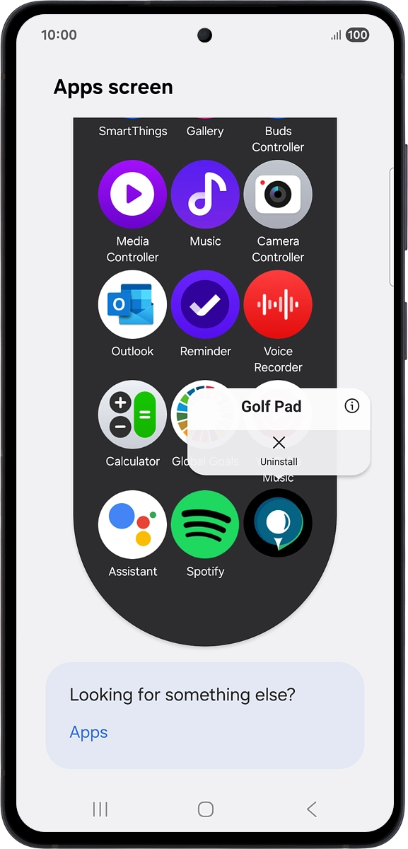 On your phone: Press Uninstall.
