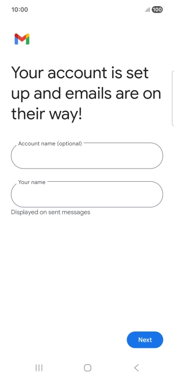 Press the field below 