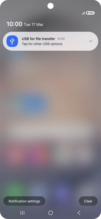 Press the drop down list.
