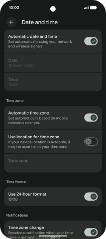 Slide your finger upwards starting from the bottom of the screen to return to the home screen.