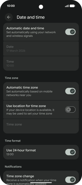 Slide your finger upwards starting from the bottom of the screen to return to the home screen.