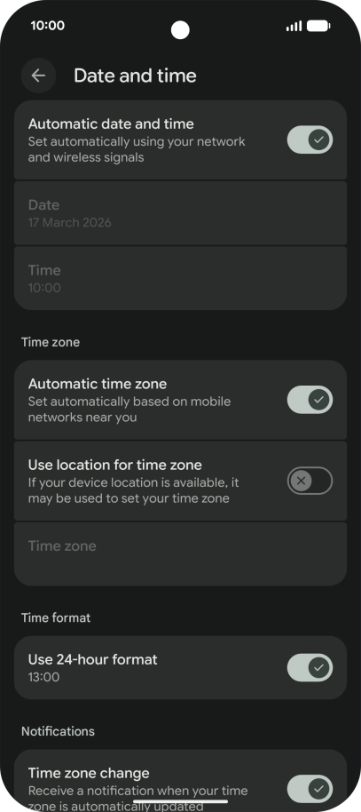 Slide your finger upwards starting from the bottom of the screen to return to the home screen.