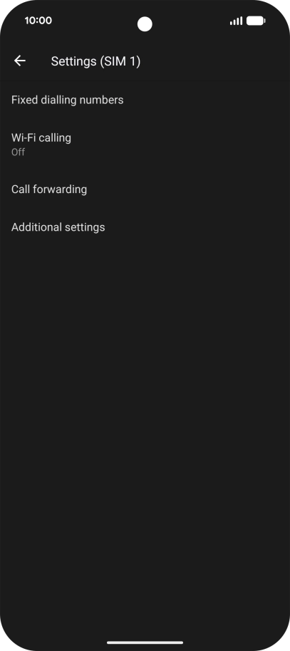 Press Fixed dialling numbers.