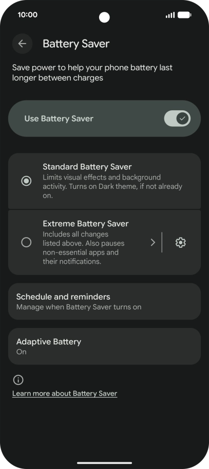 Slide your finger upwards starting from the bottom of the screen to return to the home screen.