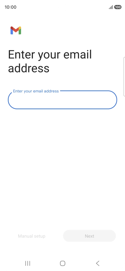 Press the field below 