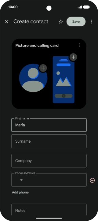 Press Surname and key in the required last name.