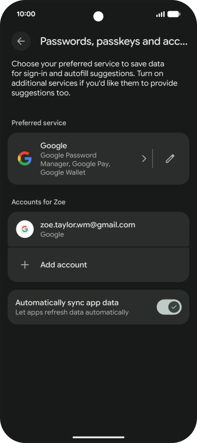 Slide your finger upwards starting from the bottom of the screen to return to the home screen.