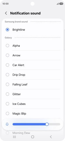 Press the required message tones to hear them.