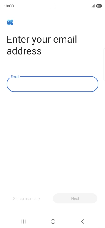 Press the field below 