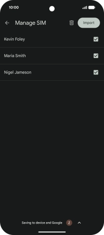 Press the drop down list next to 