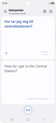Follow the instructions on the screen to select the required language settings and use the function.