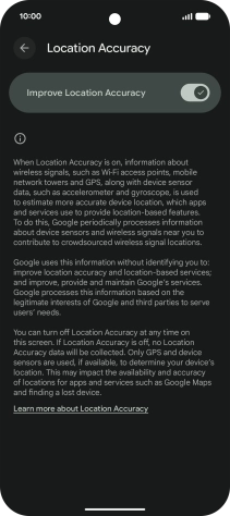 If you press the indicator next to 