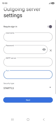 Press the drop down list below 