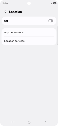 Press the indicator to turn the function on or off.