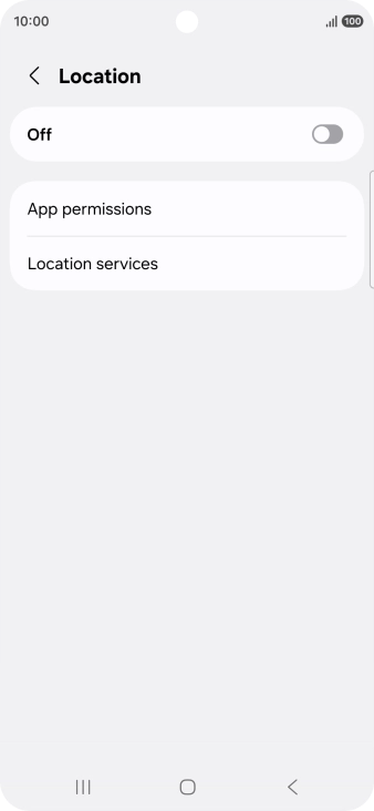 Press the indicator to turn the function on or off.