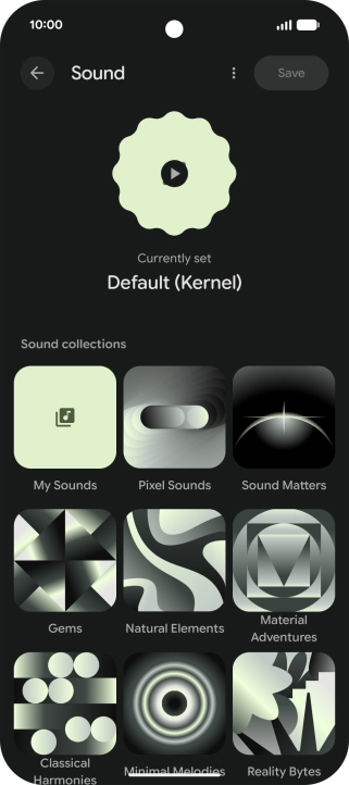 Slide your finger upwards starting from the bottom of the screen to return to the home screen.