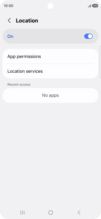 Press App permissions.