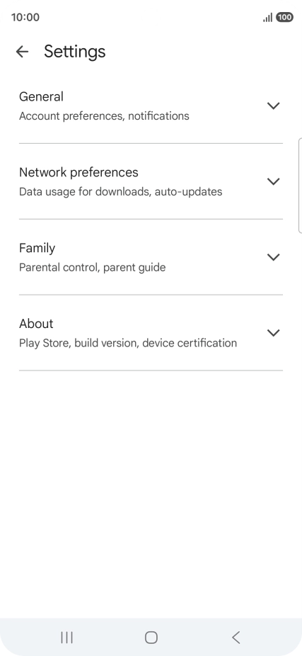 Press Network preferences.