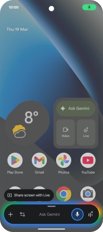 Say, in your own words, what you would like your phone to do, e.g.: OPEN [application], CALL [contact], SEARCH FOR [information]. It's not necessary to use a specific command for each function.