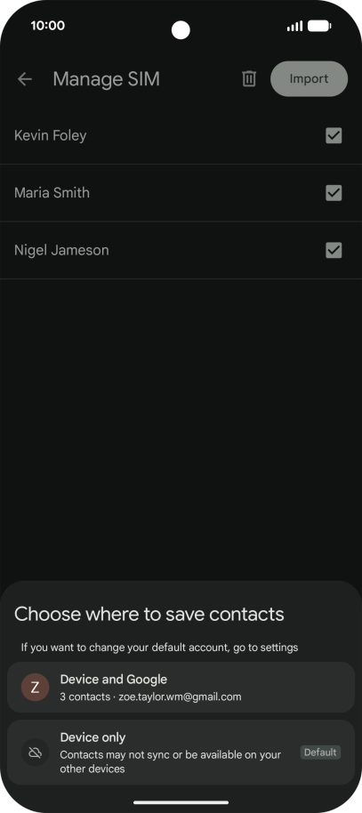 Press Device and Google.