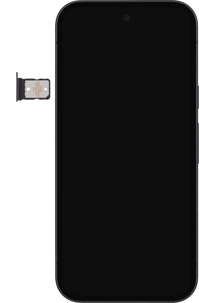 Turn your SIM so the angled corner of the SIM matches the angled corner of the SIM holder.