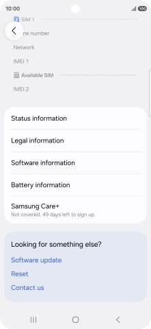 Press Software information.