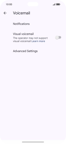 Press Advanced Settings. Press Advanced Settings.