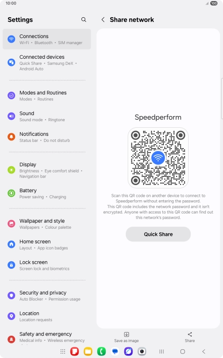 Place the QR code inside the camera frame on the other device to scan the code.